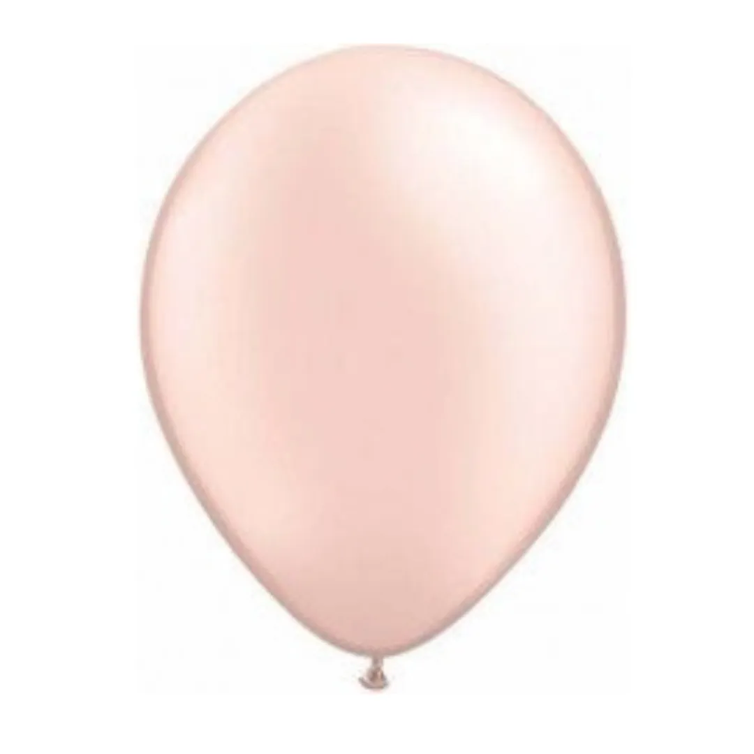 30cm Pearl Peach Balloons - Pack of 5