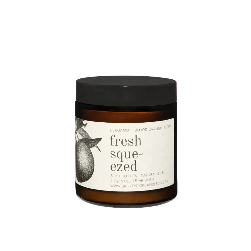 Broken Top Brands - Soy Candle - Fresh Squeezed - 4 oz.