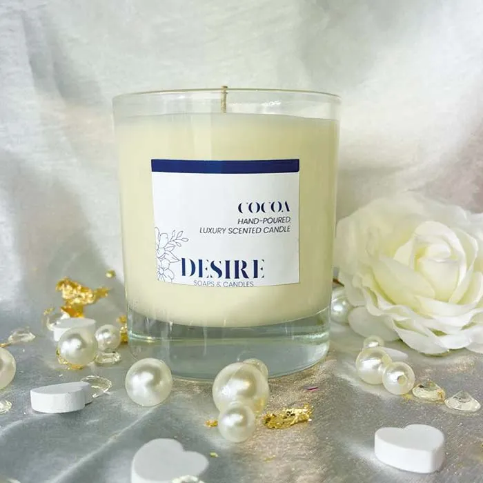 Desire 30cl Cocoa Handmade Candle