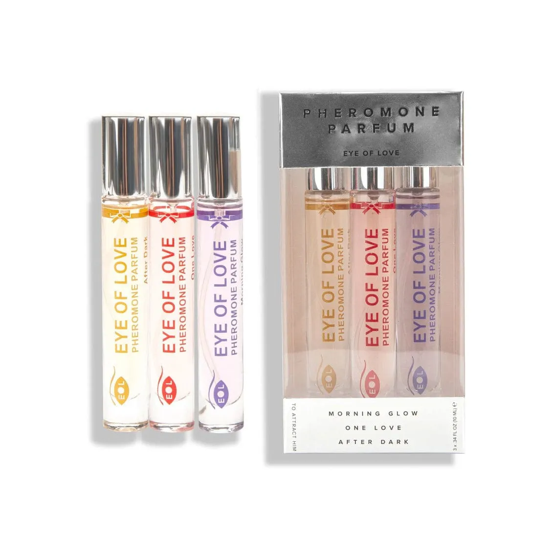 Eye of Love - Pheromone Parfum Perfume Set Travel Size For Her 3x10ml