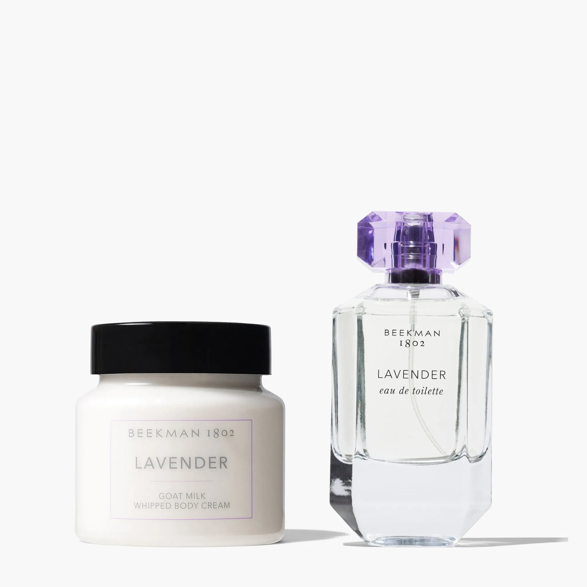 Lavender Whipped Body Cream & Perfume Duo