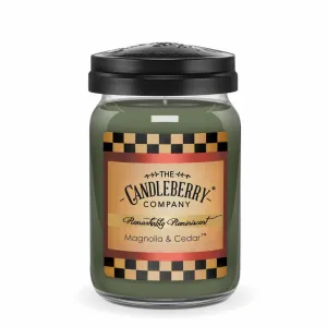 Magnolia and Cedar™, Large Jar Candle