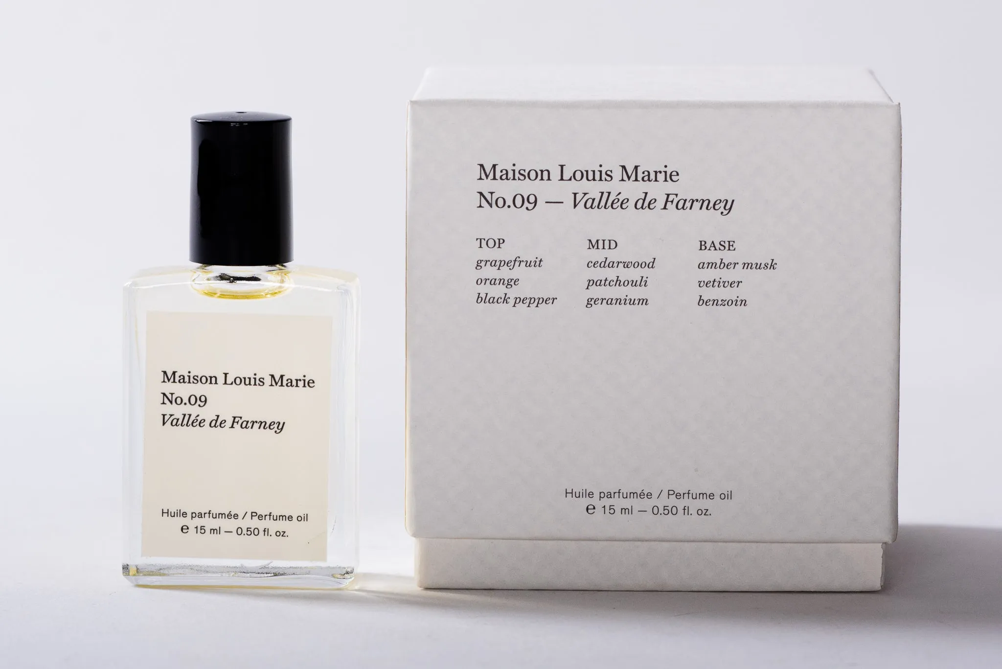 No.09 Perfume Oil | Vallee de Farney | Maison Louis Marie