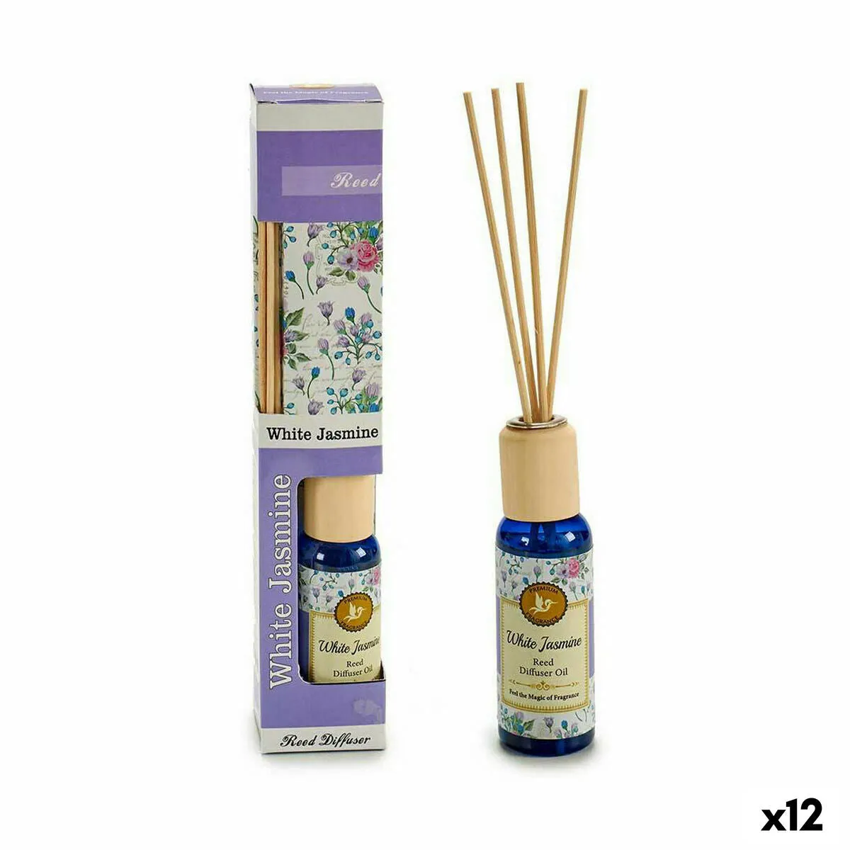 Sure! Heres an optimized title with modifiers:

Luxurious Jasmine Perfume Sticks - 50 ml (Set of 12) - Long-Lasting Fragrance