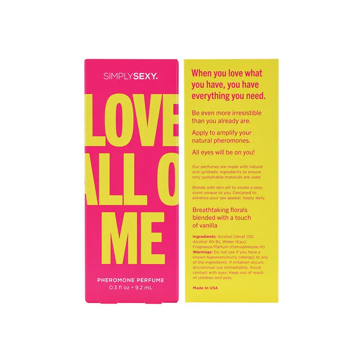 Simply Sexy Love All Of Me Pheromone Perfume 0.3oz