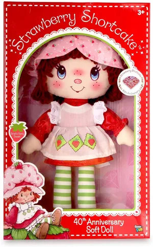 Strawberry Shortcake 40th Anniversary Soft Doll