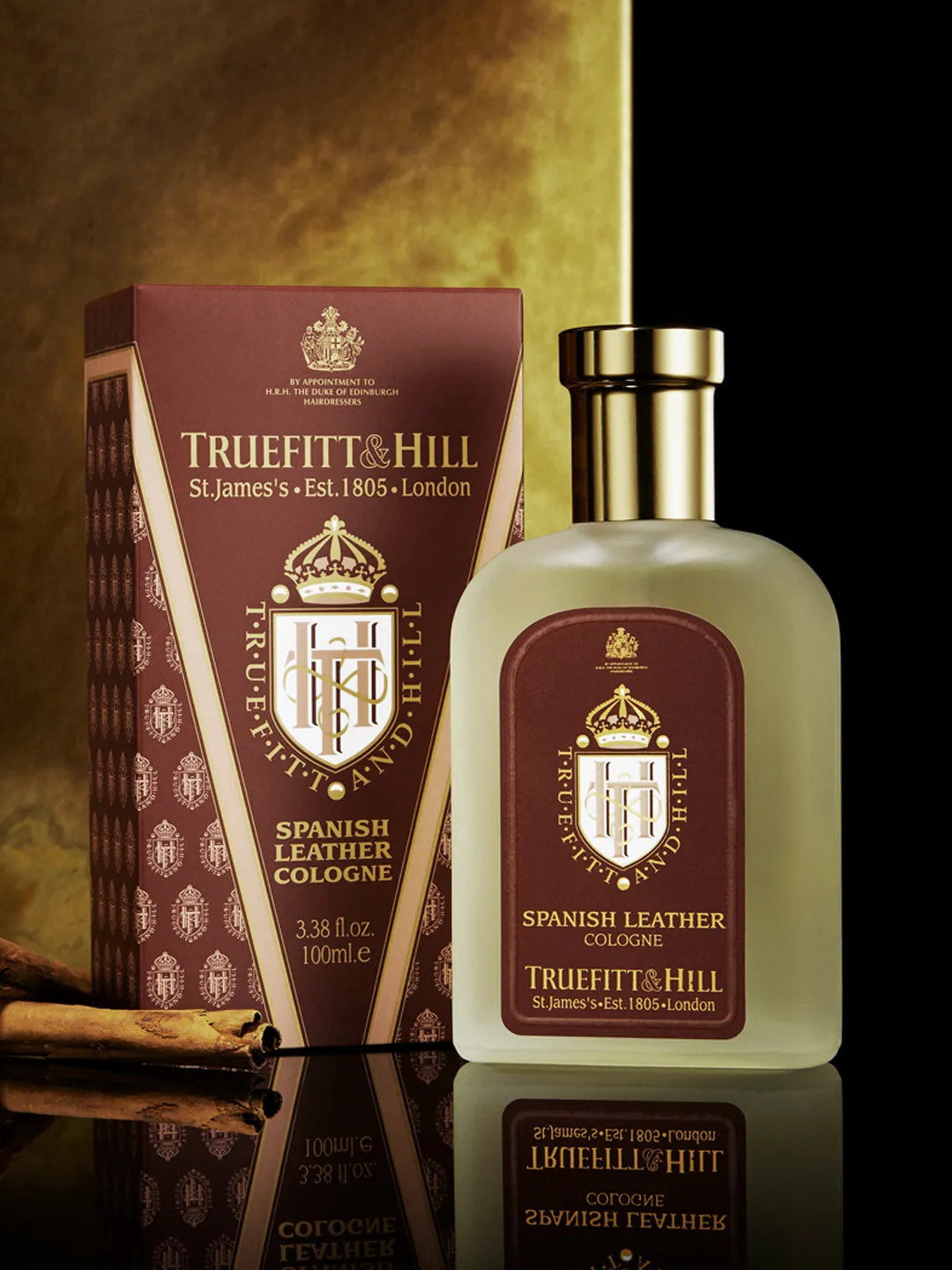 Truefitt & Hill Spanish Leather Cologne Men's Perfume 100ml